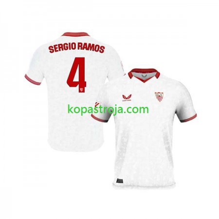 Billiga Fotbollströjor FC Sevilla Sergio Ramos 4 Hemma tröja 2023/24 Kortärmad